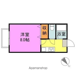 アルティームD【1階】の間取り