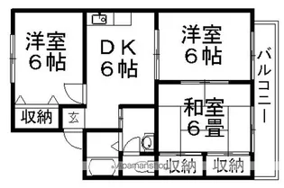 VISAGE【201号室】の間取り