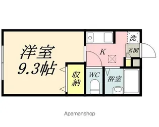 グラック【1階】の間取り