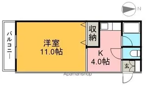 ハイスリー21Ⅱ【2階】の間取り
