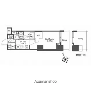 コンフォリア西荻窪【7階】の間取り