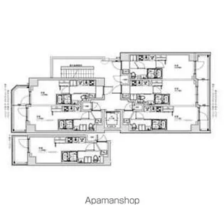 SーRESIDENCE横濱阪東橋【8階】の間取り