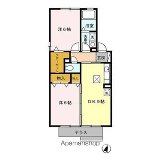 コンフォール【1階】の間取り