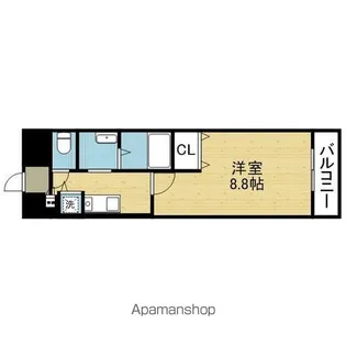 ドルフシィア【105号室】の間取り