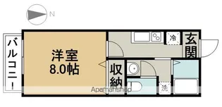 サンフレンズミラージュ【2階】の間取り