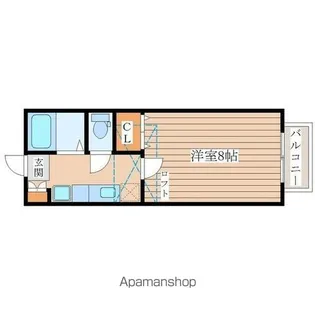 ベルパーク南吉成D【2階】の間取り