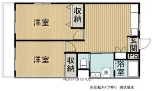フォレストコート【101号室】の間取り