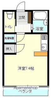 グリーンハイツ ヤマモト【303号室】の間取り