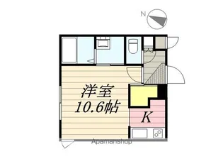 テラン厚別【103号室】の間取り