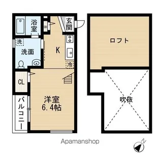 MarinStudio和白【1階】の間取り