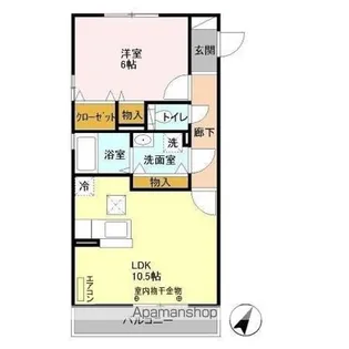DーROOM汐止【1階】の間取り