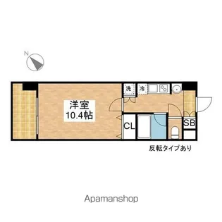 鶴舞パークヒルズ【7階】の間取り