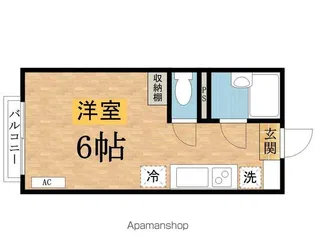 カーム・ハウス明神町【1階】の間取り