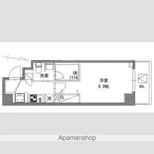 SーRESIDENCE東陽町FELIZ【5階】の間取り