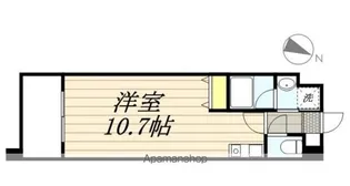 リード中央町【4階】の間取り