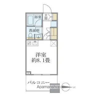 シティタワー大井町【4階】の間取り