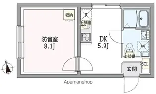 CASA RASICLAS ITABASHI−OYAMA【5階】の間取り