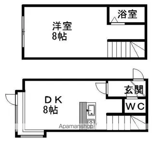 フェリオ文京台【103号室】の間取り