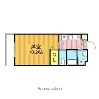 グランシエール【108号室号室】の間取り
