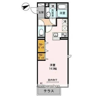 ARPAGE【1階】の間取り