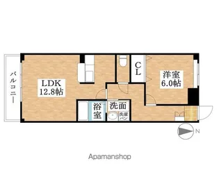 ブラウベルク【302号室】の間取り