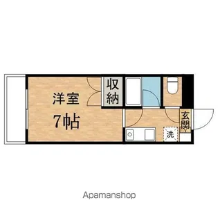 第3滝瀬ビル【2階】の間取り