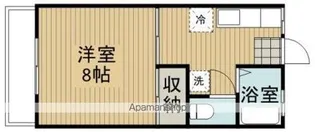 ラポール近江【1階】の間取り