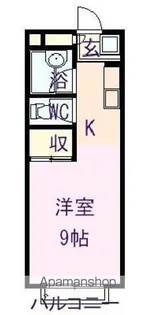 コンフォートC【201号室】の間取り