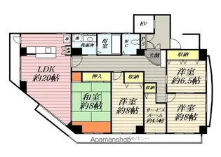 腰越松本ビル【3階】の間取り