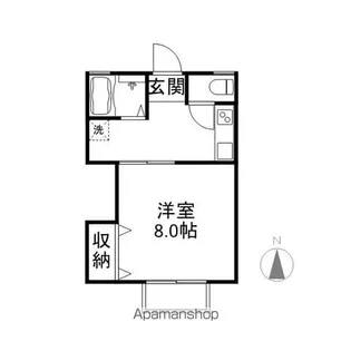 メゾンアン【G号室】の間取り