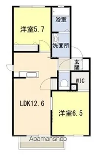 シャーメゾン【2階】の間取り