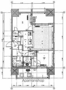 LIGHT TERRACE 新宿御苑【18階】の間取り