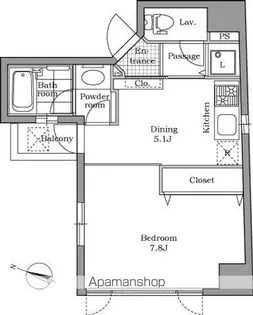 東京都文京区千石4丁目【マンション】の間取り