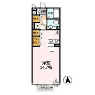 モナリエ北一色 A【2階】の間取り