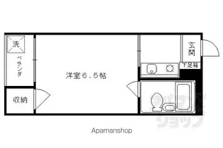 ハイネス花園【1-C号室】の間取り