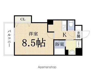 HOMMAGEA【3階】の間取り