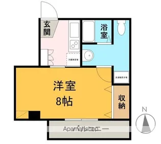 グラン・シエル福井駅前【803号室】の間取り