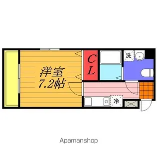 リベルテプレジール幕張【2階】の間取り