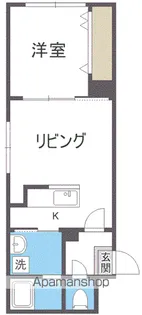 プロートン【4階】の間取り