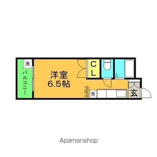 1Kの間取り画像