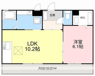 ツリータウン【2階】の間取り