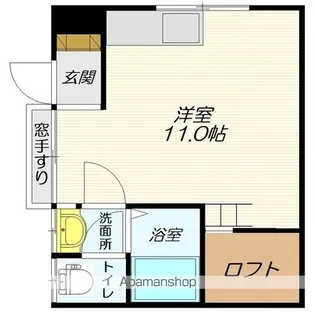 メゾン・ラフォーレ【G号室】の間取り