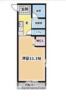 アンバーⅡ【1階】の間取り