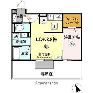 BRILLIA TWIN STAGE(ブリリア ツイン ステージ【1階】の間取り