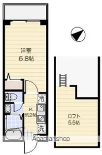 フィオーレ若林【3階】の間取り