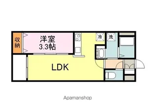 月光福山東弐番館【2階】の間取り