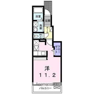 グレイスヴィオラ【1階】の間取り