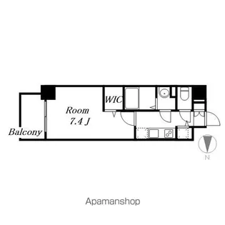 エスリード栄エステージ【5階】の間取り