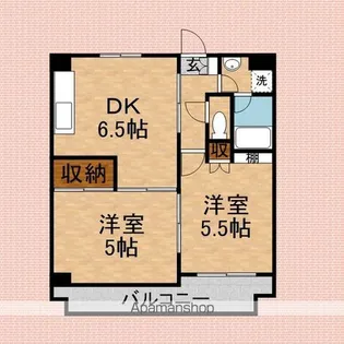 APEX志木【3階】の間取り