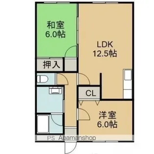 ニートフラット【1階】の間取り